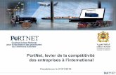 PortNet, levier de la compétitivité des entreprises à l ... · Evolution du délai moyen entre le pointage de marchandises et le dépôt de la DUM ... portuaires à l’import