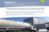 RECO R. - La Fédération de l'Industrie du Béton · de chargement et de déchargement de produits pulvérulents, en citerne et conteneur citerne comme suit. De même, ... au moyen