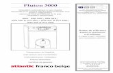 Franco Belge Pluton 3000 - jeanpaulguy.fr franco belge/pluton_3000.pdf · concernant le bâtiment (DTU 65). Norme P 52-221: Chaufferies au gaz et aux hydrocarbures liquéfiés (DTU