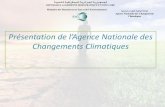 Présentation de l’Agence Nationale des Changements Climatiques ancc... · Climatiques Présentation de l’Agence Nationale des Changements Climatiques 1 ... Zones Industrielles