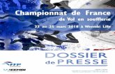 Championnat de France - ffp.asso.fr€¦ · é uipes de Nationale 1. Deux é uipes italiennes, une é uipe usse et une é uipe ataie seont aussi dans la compétition en VR4 N1, classement