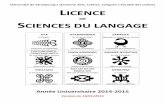 Université de Strasbourg / Domaine Arts / Faculté des ... · Ce cours présente les prémices de la pensée linguistique à travers les approches du langage qui péèdent l’avènement