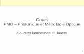 Le laser: principe et applications - poseidon.heig-vd.chphp.iai.heig-vd.ch/~lzo/pmo/PMO_2011_Laser_part_1.pdf · tantôt comme une onde, ... Comportement corpusculaire énergie quantifiée.