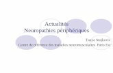 Actualités Neuropathies périphériques - cen-neurologie.fr · atteinte sensitive: face et thorax Prévalence AC FGF3 neuropathies sensitives= 19% Spécificité= 99%; sensibilité=