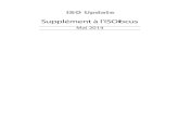 Supplément à l’ISOfocus - iso.org · TC 127 Engins de terrassement ISO/CD 16001 Engins de terrassement — Dispositifs de détection des risques et d'aide visuelle — Exi-gences