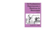 Os Fundamentos Experimentais e Históricos da …assis/Eletricidade-Vol-2.pdf · OS FUNDAMENTOS EXPERIMENTAIS E HISTORICOS´ DA ELETRICIDADE Volume 2 ANDRE KOCH TORRES ASSIS´ Instituto