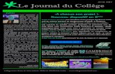 Le Journal du Collège - groupemontroland.fr du Collège avril... · sélection difficile (beaucoup d’oeuvres étaient intéressantes), l’affiche ci-contre a été envoyée à