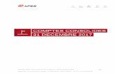 COMPTES CONSOLIDES 31 DECEMBRE 2017 - …€¦ · Comptes consolidés APRR 2017 ... Méthodes et principes de consolidation ... Résultat net avant résultat des activités arrêtées