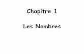 Chapitre 1 Les Nombres - olivier.de.muizon.free.frolivier.de.muizon.free.fr/Cours/2/Video/1Nombres.pdf · Chapitre 1 Les Nombres . Ch 1 - Les Nombres 1. Les ensembles de nombres ...