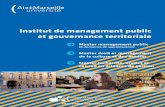 Institut de management public et gouvernance territoriale · Concernant le parcours « Intelligence économique », les cours sont dispensés pour partie en ligne. La première année