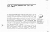 Le droit international • • public - Alain Pelletpellet.actu.com/.../03/PELLET-1973-Le-droit-international-public.pdf · du droit international public a conduit certains auteurs