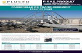 FICHE PRODUIT - pluceo.fr · NF EN ISO 14 122-2 / 14 122-3 NF E85-014 / NF E85-015 UTILISATION La passerelle de franchissement VECTAWAY ...