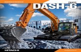 DASH-6 - hitachiconstruction.com · à faible consommation de carburant conforme aux normes sur les émissions ... directionnelles de type automobile ... n La jauge graduée facilement