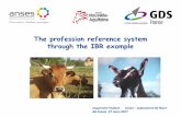The profession reference system through the IBR example · AG Fesass 27 mars 2017 The profession reference system through the IBR example. ... IBR, PTB : Vaccinés ... Travaux en