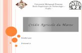 Cr dit Agricole du Maroc - d1n7iqsz6ob2ad.cloudfront.net · Le crédit agricole du Maroc, est une sociét é ...
