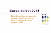 Définition des épreuves de langues applicables à la …langues.ac-besancon.fr/sites/langues/IMG/pdf/Nouvelle_definition... · CE + EE CO EO LV1 LV2 LV1 LV2 LV1 LV2 ... C1 LV1-LVA