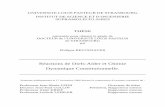 Réactions de Diels-Alder et Chimie Dynamique ...scd-theses.u-strasbg.fr/1304/01/REUTENAUER2006.pdf · Rappel thermodynamique : énergie d’activation et enthalpie libre de réaction.