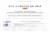 Bureaux d'Etudes B.E.R.EST B.P. 30012 67401 … 2_3.CCTP.pdf · Cahier des Clauses Techniques Particulières ... fluorescents et des platines de diodes électroluminescentes (« Printed