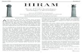 Février 2009 HIRAM - Rite ancien & Primitif de …vorap2m.com/planches freres/03-Maitre/03-Hiram Fevrier... · 2015-02-22 · De la cabale, tout juste effleurée mais qui nous offre