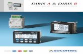 DIRIS A & DIRIS B - socomec.com · Capteurs au pas des appareils de protection Application existante Capteurs ﬂexibles ... Guide de choix Capteurs de courant hautes performances