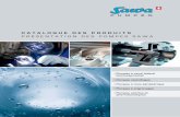 CATALOGUE DES PRODUITS - B2b industry directory … · 2013-04-23 · Pompe à canal latéral HD – auto-aspirante..... 4 Pompe centrifuge LE/ZA ... Pompe centrifuge LE/ZA Denrées