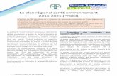 Le plan régional santé environnement 2016 2021 (PRSE3) · réalisée du 17 février au 10 avril 2014 par l'Observatoire Régional de la Santé, à la demande de l'ARS. Sur le ...