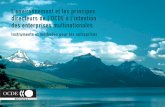 L’environnement et les principes directeurs de l’OCDE … · environnementales, en encourageant, le cas échéant, des activités telles que : ... l’environnement, ainsi que