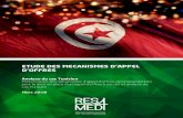 ETUDE DES MECANISMES D’APPEL D’OFFRES · L’évolution des programmes de soutien : vers les mécanismes d’appel d’offre 7 ... La place des énergies renouvelables en Tunisie