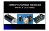 Moteur synchrone autopiloté Moteur brushlessles-electroniciens.com/sites/default/files/cours/moteur_brushless.pdf · 1 Présentation 2 Rappel 3 Constitution 4 M synchrone 5 Autosynchrone