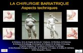 LA CHIRURGIE BARIATRIQUE Aspects techniques · 2014-06-24 · MEILLEUR TRAITEMENT DE L’OBESITE: ... Prise en charge post-opératoire ... La chirurgie de l’obésité est toujours