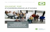 Guide de communication - …document.environnement.brussels/opac_css/elecfile/... · En effet, il n’est pas adéquat d’orga-niser une réunion participative pour simplement diffuser