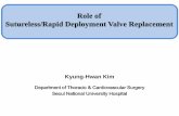 Role of Sutureless/Rapid Deployment Valve ReplacementŒ€한심장학회... · Conclusions : The Perceval sutureless valve resulted in low 1-year event rates in intermediate- risk