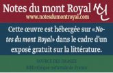 Notes du mont Royal ←  · de puissance , que l’histoire n’a rien à lui comparer : le nombre des capitales , la fré-quence et la célérité des expéditions, les communications