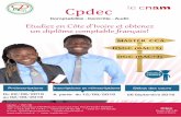 Comptabilité - Contrôle - Audit Etudiez en Côte d’Ivoire ... ans du Cpdec/wp-content/themes... · UE 120 Comptabilité Approfondie DGC 3 UE 116 Finance d’Entreprise UE 117