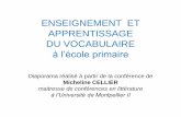 ENSEIGNEMENT ET APPRENTISSAGE DU …cache.media.education.gouv.fr/file/mdl/91/4/006-enseignement_et_ap... · - Attirer l'attention des élèves sur la fréquence d'utilisation de