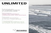 Le magazine d’entreprise N0ebooks.rehau.com/DE_de/Unternehmen/Unlimited_8_FR/Unlimited_8_F… · de REHAU un interlocuteur prisé des clients de presque toutes les ... – Simulation