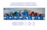 ELETTROPOMPE SOMMERGIBILI SUBMERSIBLE … POMPE DRENAGGIO 50HZ.pdf · ELETTROPOMPE SOMMERGIBILI SUBMERSIBLE ELECTRIC PUMPS ELECTROPOMPES SUBMERSIBLES SERIE HYDRO – F – FTR –