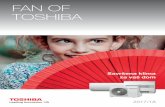 FAN OF TOSHIBA · Da li ste znali da učinak uređaja značajno opada pri sobnoj temperaturi višoj od 24 °C? Pri 33 °C može opasti i na manje od 50 %. Previsoka vlažnost vazduha