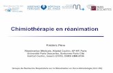 Chimiothérapie en réanimation - GrrrOHgfol1.grrroh.com/download/Chimiotherapies_en_Rea_ws1022768904.pdf · Chimiothérapie en réanimation Frédéric Pène Réanimation Médicale,