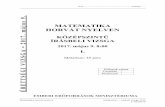 MATEMATIKA HORVÁT NYELVEN - …dload.oktatas.educatio.hu/erettsegi/feladatok_2017tavasz_kozep/k... · Matematika horvát nyelven középszint — írásbeli vizsga 1613 I. összetevő
