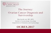 The Journey: Ovarian Cancer Diagnosis and Survivorship · The Journey: Ovarian Cancer Diagnosis and Survivorship Nita Karnik Lee, MD, MPH ... abdomen and “land” on other organs.