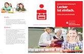 Sparkassen-Schulverpflegung plus Lecker ist einfach. · sparkasse-westmuensterland.de Gratis. • Die Technik von Sparkassen-Schulverpflegung plus kann kostenlos genutzt werden. ...