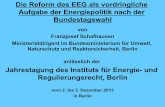 Die Reform des EEG als vordringliche Aufgabe der ...files.enreg.eu/material/2013/02.12.2013.Schafhausen.pdf · Die Reform des EEG als vordringliche Aufgabe der Energiepolitik nach
