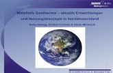 Mitteltiefe Geothermie – aktuelle Entwicklungen und ...€¦ · „ Nach dieser Abgrenzung beginnt die tiefe Geothermie bei einer Tiefe von mehr als 400 m (vgl. ... PowerPoint-Präsentation