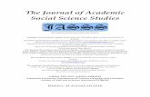 The Journal of Academic Social Science Studies · Dr. Jürgen NOWAK Uygulamalı Bilimler Alice Salomon University / Berlin Dr. Kim Hyo JOUNG Dışişleri Busan University Çalışmaları