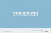 VORSPRUNG - finance.apa.at · Finanznachrichten in Österreich. Wir halten Sie über aktuelle ... APA/DPA-AFX PROFEED DER GRÖSSTE DEUTSCHSPRACHIGE FINANZNACHRICHTENFEED Der gemeinsam