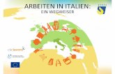 ALLGEMEINE DATEN DIE WIRTSCHAFT IN ITALIEN · Agrar-und Nahrungsmittelindustrie (BARILLA, MARTINI, CAMPARI) Made in Italy (ARMANI, VALENTINO, VERSACE, PRADA, BENETTON, TOD’S, NEROGIARDINI)