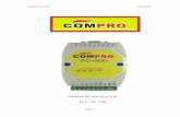 Compro PC-200 使用手冊 - 勗通股份有限公司com-pro.com.tw/download/pdf/PC-200 Operation Manual.pdf · Compro PC-200 使用手冊 Page 2 本章介紹 ComPro PC-200 的基本概念.