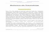 Mutismus als Traumafolge - Dissoziation und Trauma ·   MUTISMUS ALS TRAUMAFOLGE Seite 1 von 32 In Kooperation mit SÄCHSISCHE GESELLSCHAFT FÜR SOZIALE PSYCHIATRIE E.V. ()