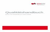 Qualitätshandbuch - dhbw.de · European Higher Education (Standards und Leitlinien für die Qualitätssicherung im Europäischen Hochschulraum) ESC Education Support Center . EvaK